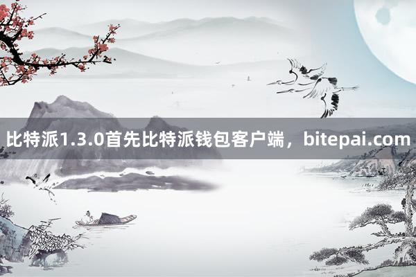 比特派1.3.0首先比特派钱包客户端，bitepai.com