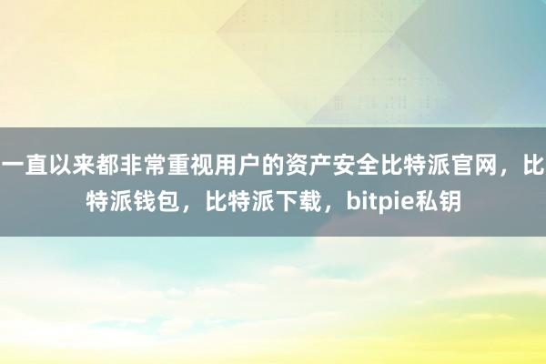 一直以来都非常重视用户的资产安全比特派官网，比特派钱包，比特派下载，bitpie私钥