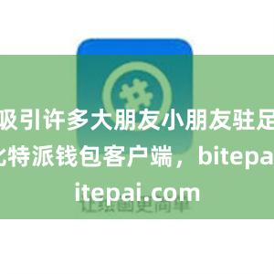 吸引许多大朋友小朋友驻足停留比特派钱包客户端，bitepai.com